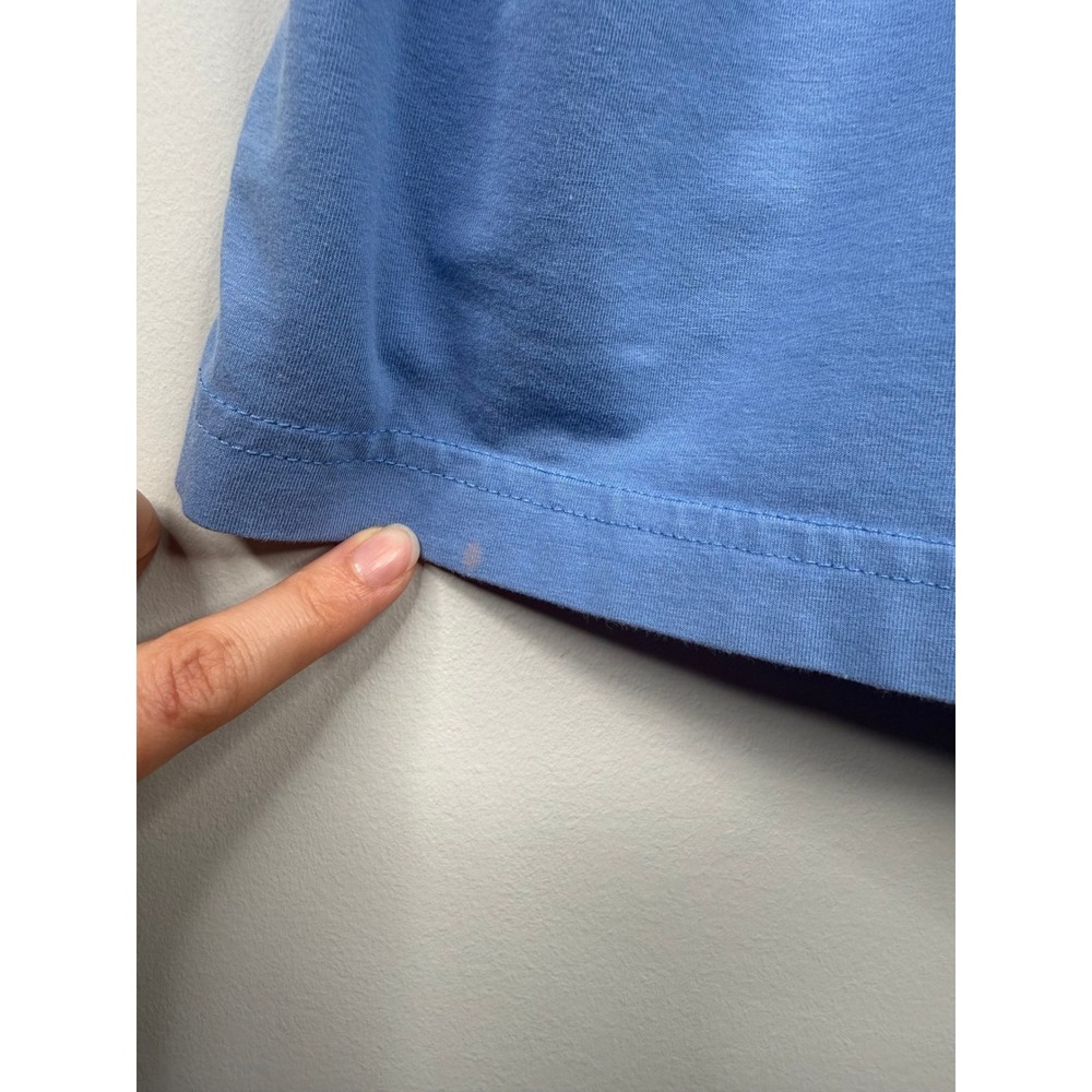 Peter Millar Mens XL Pocket Polo Shirt Blue Cotton Spandex Stretch Golf - Picture 8 of 10